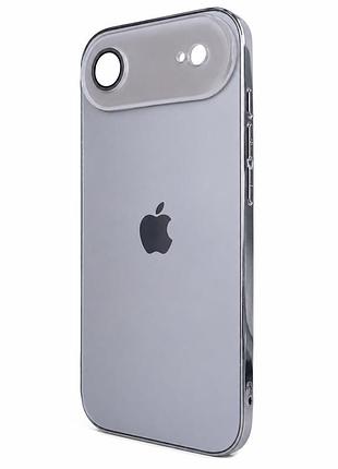 Чехол ag-pc glass противоударный пылезащищенный для iphone 17 air с magsafe серебристый