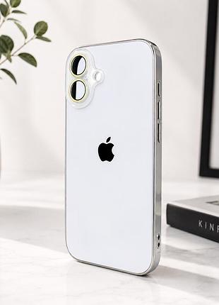 Чехол ag-pc glass противоударный с magsafe для iphone 17 белый влагозащищенный и пылезащищенный white