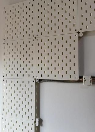 Модулярна pegboard панель 16х16см