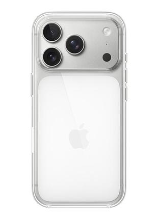 Чохол clear case aaa з magsafe ic для apple iphone 17 pro max панель-накладка для телефону магнітна зарядка transparent