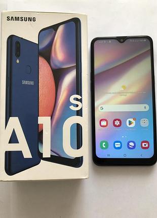 Смартфон samsung galaxy a10s a107f blue 2/32, 2019