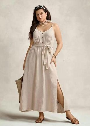 Летнее платье макси в стиле boho 🤍