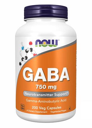 Гамк gaba 750 mg - 200 vкапсул для улучшения сна