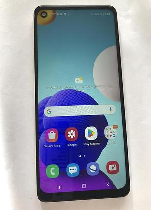 Смартфон samsung galaxy a21s a217f white 3/32, 2020р