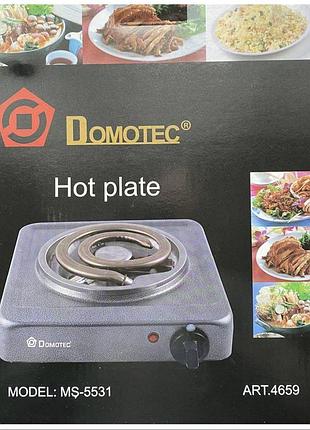 Електроплита domotec ms-5531/ 4659 широка спiраль (12 шт)