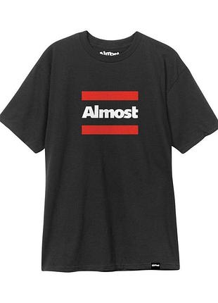 Футболка almost skateboards double bar t-shirt (размер l)