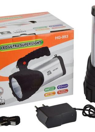 Ліхтар led maraton потужний на акумуляторі hg-993 (16)