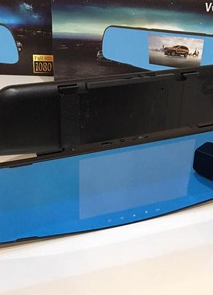 Відеореєстратор dvr a1 дзеркало з двома камерами