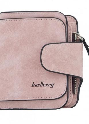 Женский замшевый кошелек baellerry forever mini n 2346 pink,розовый (500 шт/ящ)