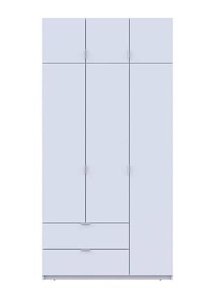 Шафа для одягу doros лукас білий 3дсп 120х50х240 drs-011649 (80737796)