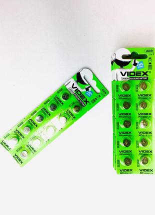 Батар годинника videx ag 9 (lr936) blister card 10pcs