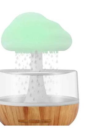 Зволожувач повітря гриб з ефектом дощу з підсвіткою mushroom art 8996 (24)