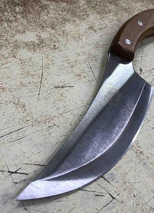 Нож дерево - овал. № 7 - № 1762/ tm 7418 7" (144)