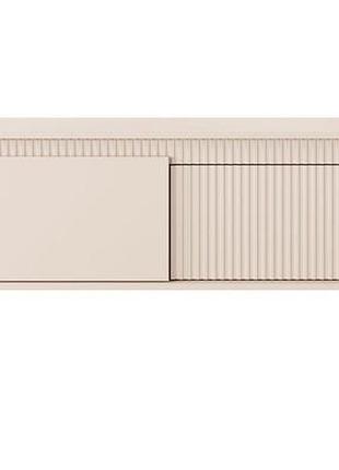 Тумба под телевизор perfect home сенсо/senso 2-дверная 2d/153 беж (pfh-091109)