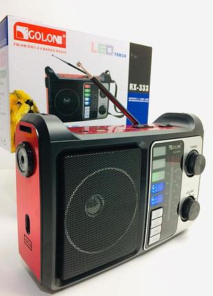 Радіоприймачі з блютузом golon rx 333 (16 шт./яский)