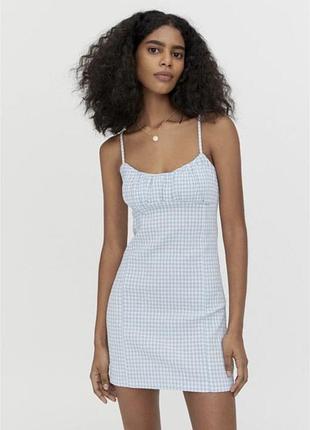 Літея сукня primark у клітинку р.uk 8