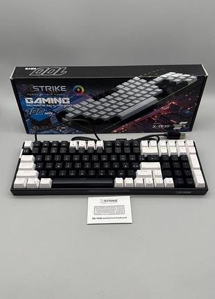 Клавіатура xstrike x-1030 механічна rgb usb 100 keys (10)