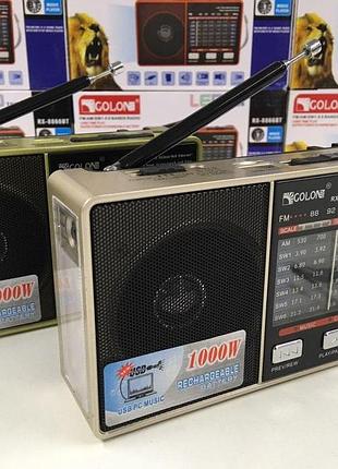 Радиоприемники с блютозам -golon rx-8866 bt (80)