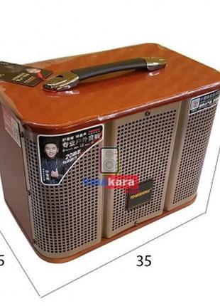 Акустична система gd 06-39 +2 mic + bt (6 шт)