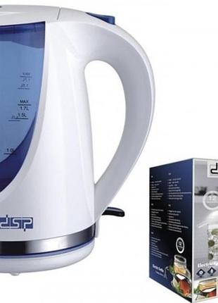 Чайник электрический dsp kk-1111 blue (12)