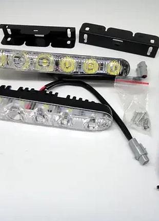 Протитуманні фари led drl-6-y-w