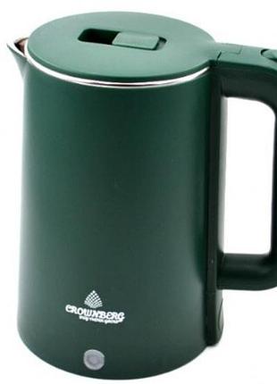 Злектрочайник crownberg cb 2845 green (16)
