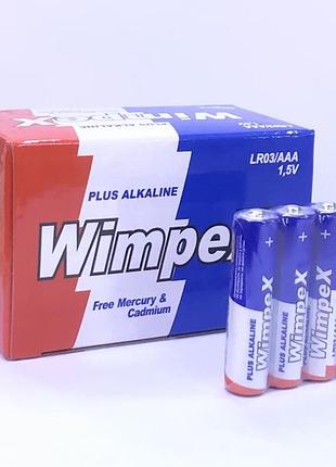 Батарейка щелочная wimpex lr03/aaa (40 шт/уп) (960)
