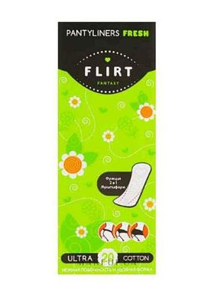 Щоденні прокладки fresh cottonlight без інд/уп. 20шт (150мм) тм fantasy flirt