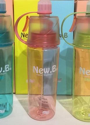 Бутылка стеклянная new.b 400ml el 078 (60 шт)