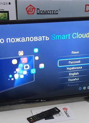 Телевизор 42" smart 109см с dvb-t2 тюнером android 16 ram 1gb mem 8gb+wifi (1 шт/ящ)