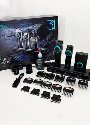 Професійна стрижкова машинка vgr stepless pro 3in1 art-10435 (10)