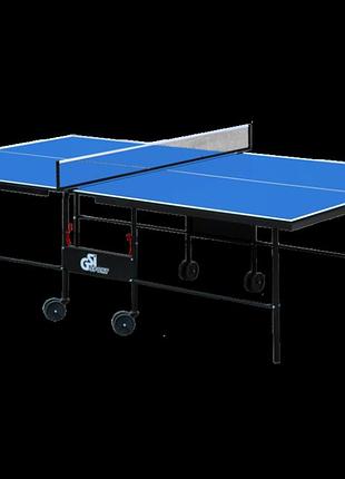 Стол теннисный gsi sport athletic premium для закрытых помещений gk-3.18