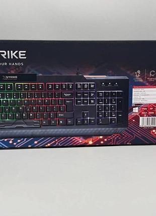 Клавіатура xstrike xs-1022 rgb usb 105 keys (20)