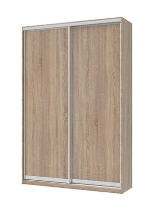 Шкаф-купе двухдверный doros сити лайт 150х45х225 см дуб сонома (drs-011092)
