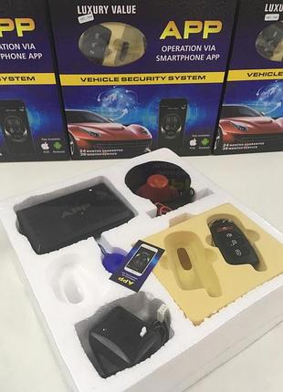 Автосигналізазія car alarm 2 way kd 3000 app/5544 (20 шт./ясть)