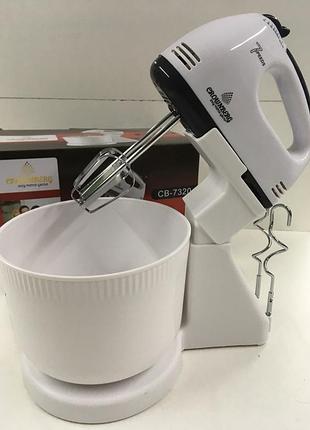Миксер кухонный с пластиковой чашкой crownberg cb-7320 (12)