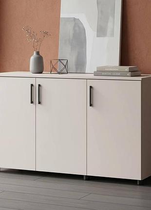Комод doros торн кашемір 3 дсп 135х51.6х80 (drs-012099)
