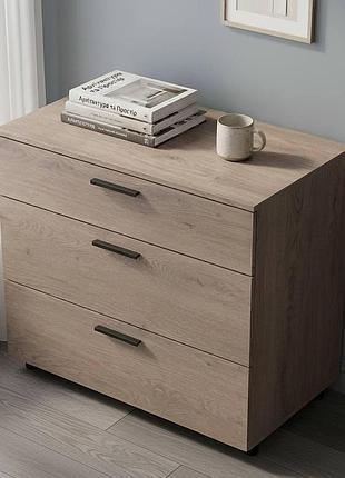 Комод doros торн кремона канноло 3ш 90х51.6х80 (drs-012095)
