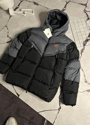Куртка nike storm fit черно графитовая