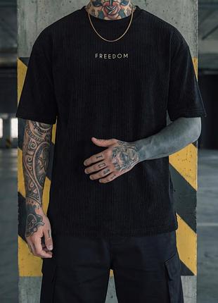 Футболка freedom чорна