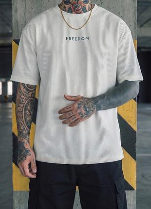 Футболка freedom біла
