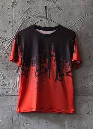 Футболка чоловіча red/black