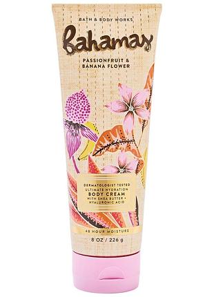 Парфюмированный крем для тела bath & body works bahamas passionfruit & banana cream