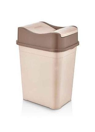 Ведро 10л в ассортименте pelicano 4152 03 пластик тм bursev
