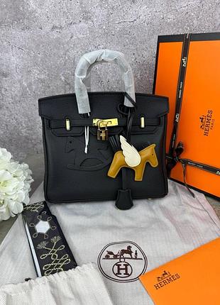 Hermes birkin black 25