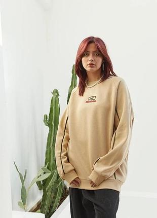 Свитшот reebok беж