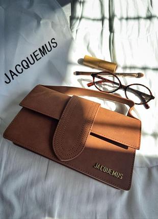 Jacquemus le grand bambino brown nubuk