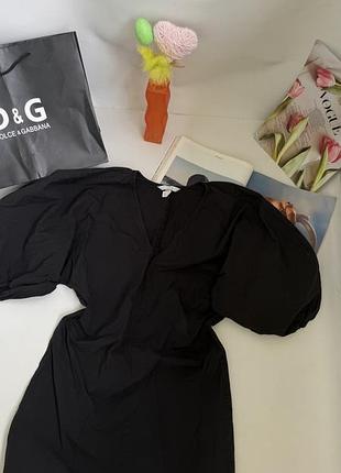 Женское чёрное платье, туника h&m ✨