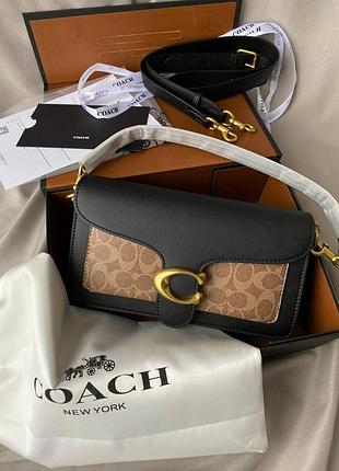 Coach tabby black/beige