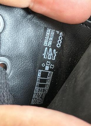 Черевики шкіряні ecco turn gore-tex оригінал 3